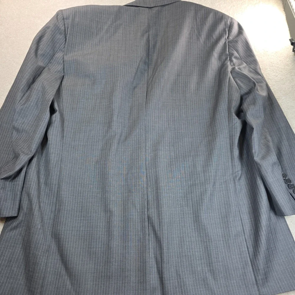 Daniel Cremieux 2-Piece Suit Mens 46R 41W Loro Piana Super 170s USA Made NWT
